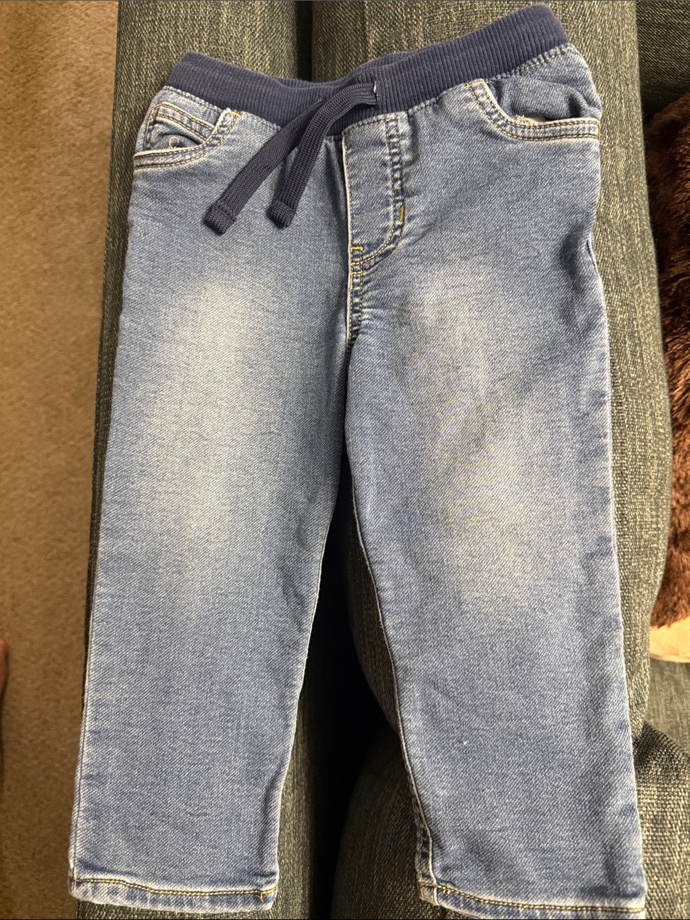 Carter's Light Blue Pull-On Jogger Sweatpants Jeans